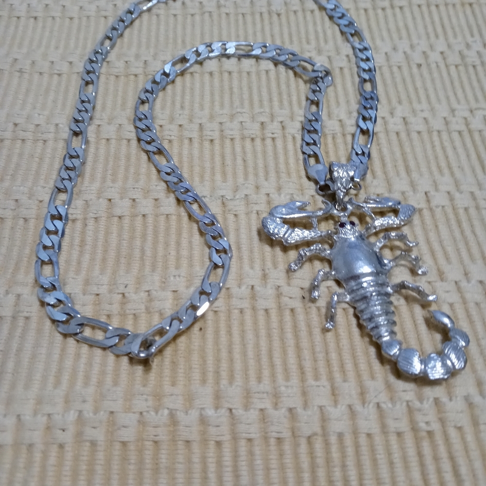 Unisex Scorpion Necklace - Picture 1 of 5